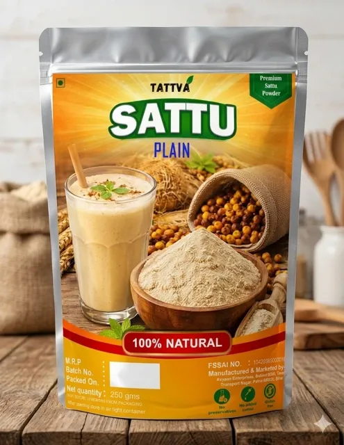 Plain SATTU( 500gms x 2)