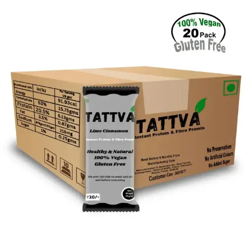 Tattva Lime Cinnamon (Pack of 20) Exports
